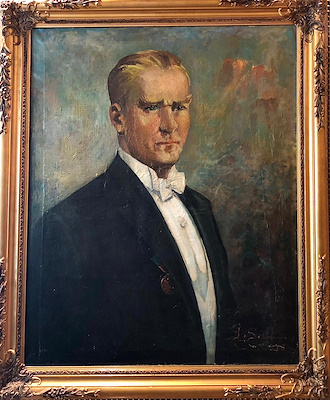 İbrahim Safi imzalı tablo — Yağlı Boya, 80×100 cm, 415.000 TL müzayede satışı