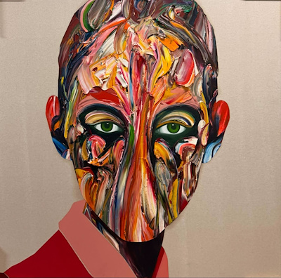 Şahin Demir imzalı tablo — Yağlı Boya, 150×150 cm, 350.000 TL müzayede satışı