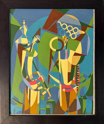 Sabri Berkel imzalı tablo — Yağlı Boya, 41×33 cm, 525.000 TL müzayede satışı