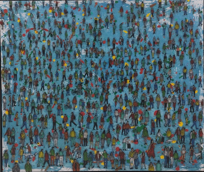 Hakan Arıkan imzalı tablo — Yağlı Boya, 120×140 cm, 55.000 TL müzayede satışı
