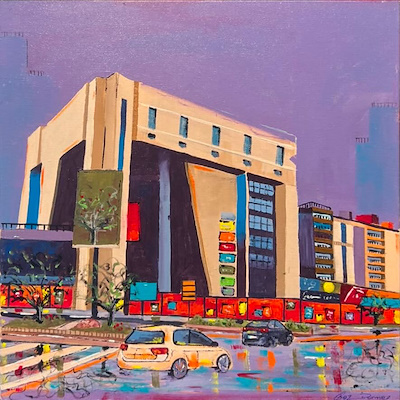 Gazi Duran imzalı tablo — Yağlı Boya, 40×40 cm, 6.500 TL müzayede satışı