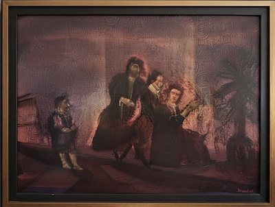 Komet imzalı tablo — Yağlı Boya, 50×60 cm, 650.000 TL müzayede satışı