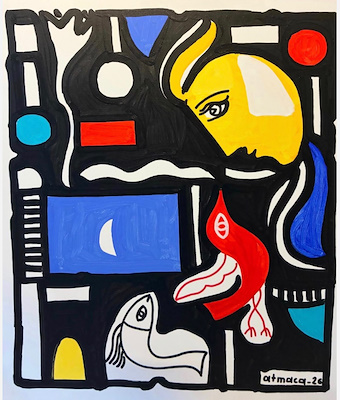 Ali Atmaca imzalı tablo — Yağlı Boya, 70×60 cm, 101.000 TL müzayede satışı