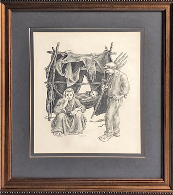 Neşet Günal imzalı tablo — 35×25 cm, 420.000 TL müzayede satışı