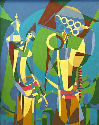 Sabri Berkel imzalı tablo — Yağlı Boya, 41×33 cm, 610.000 TL müzayede satışı