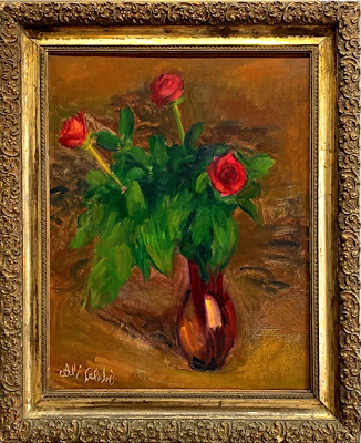 Ali Çelebi imzalı tablo — Yağlı Boya, 55×45 cm, 16.000 TL müzayede satışı