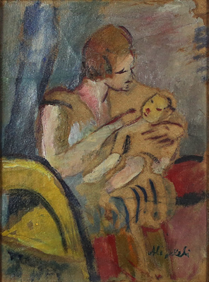 Ali Avni Çelebi imzalı tablo — Yağlı Boya, 32×23 cm, 5.000 TL müzayede satışı