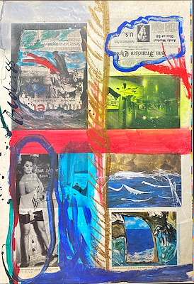 Bedri Baykam imzalı tablo — Karışık Teknik, 65×46 cm, 8.500 TL müzayede satışı