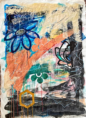 Ömer Şen imzalı tablo — Akrilik Boya, 100×80 cm, 2.000 TL müzayede satışı