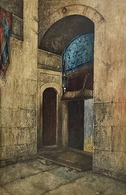 Viçen Arslanyan imzalı tablo — Sulu Boya, 30×40 cm, 9.000 TL müzayede satışı