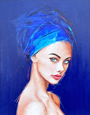 Sevda Türkseven imzalı tablo — Yağlı Boya, 60×50 cm, 2.250 TL müzayede satışı