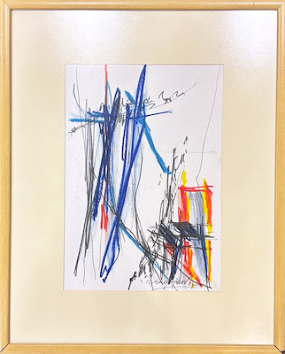 Zafer Gençaydın imzalı tablo — Karışık Teknik, 46×32 cm, 7.500 TL müzayede satışı