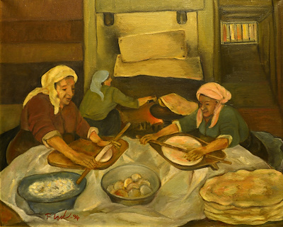 Fatma Işık imzalı tablo — Yağlı Boya, 50×60 cm, 11.000 TL müzayede satışı