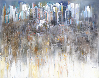 İsmet Çavuşoğlu imzalı tablo — Yağlı Boya, 60×80 cm, 7.500 TL müzayede satışı