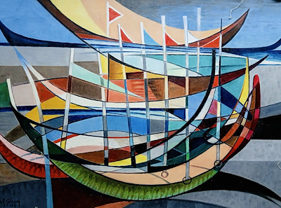 Mustafa Kemal Gözen imzalı tablo — Yağlı Boya, 52×45 cm, 27.500 TL müzayede satışı
