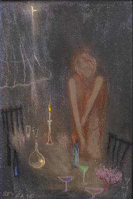 Beyza Gönensay imzalı tablo — Yağlı Boya, 60×40 cm, 16.000 TL müzayede satışı