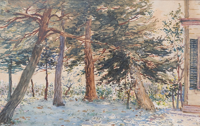 Joseph Warnia-zarzecki imzalı tablo — Sulu Boya, 18×29 cm, 6.000 TL müzayede satışı