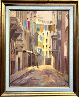 Metin Acar imzalı tablo — Akrilik Boya, 52×40 cm, 5.000 TL müzayede satışı