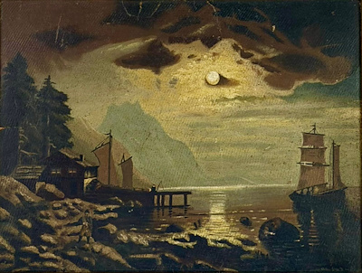 Kevorkyan imzalı tablo — Yağlı Boya, 40×52 cm, 5.000 TL müzayede satışı