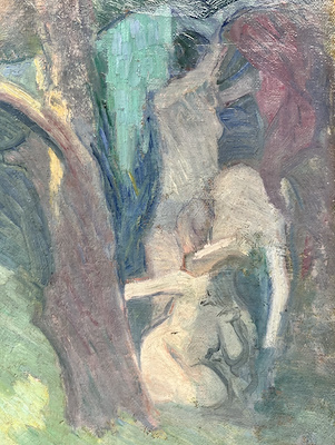 Hüseyin Avni Lifij imzalı tablo — Yağlı Boya, 28×19 cm, 430.000 TL müzayede satışı
