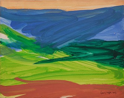 Ferhat Özgür imzalı tablo — Akrilik Boya, 40×50 cm, 15.000 TL müzayede satışı