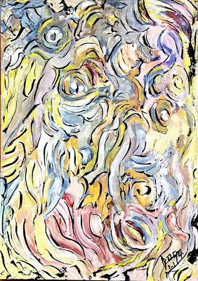 Haluk Nazmi Daga imzalı tablo — Guaj, 50×35 cm, 1.200 TL müzayede satışı