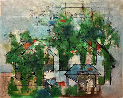 Muhammer Durmuş imzalı tablo — Yağlı Boya, 45×55 cm, 8.000 TL müzayede satışı