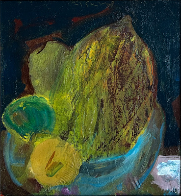 Adil Salih imzalı tablo — Yağlı Boya, 32×30 cm, 10.000 TL müzayede satışı