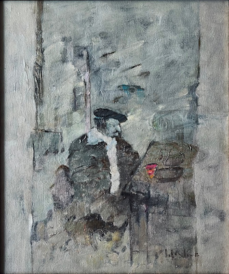 Orhan Benli imzalı tablo — Yağlı Boya, 41×49 cm, 15.000 TL müzayede satışı