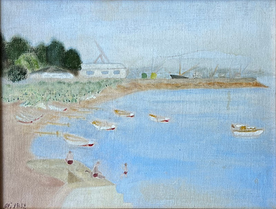 Ali Akpınar imzalı tablo — Yağlı Boya, 30×40 cm, 12.000 TL müzayede satışı