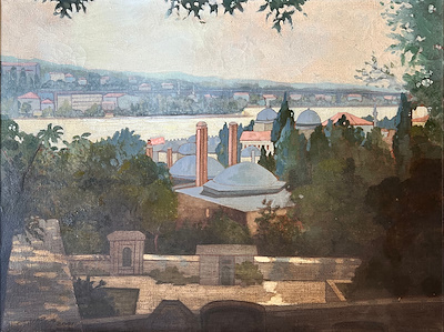 Gül Pınar Cimok imzalı tablo — Yağlı Boya, 46×60 cm, 70.000 TL müzayede satışı