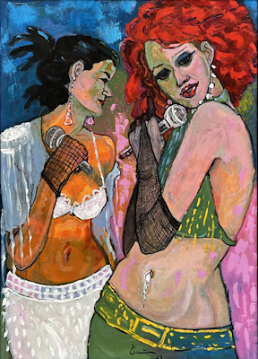 Ömür Eke imzalı tablo — Karışık Teknik, 100×70 cm, 60.000 TL müzayede satışı