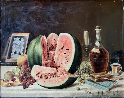 Silbert imzalı tablo — Yağlı Boya, 49×65 cm, 65.000 TL müzayede satışı