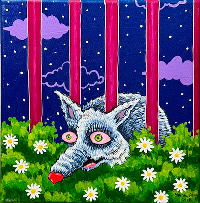 Yamaç Atan imzalı tablo — Yağlı Boya, 25×25 cm, 5.000 TL müzayede satışı