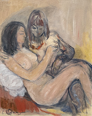 Cavit Atmaca imzalı tablo — Yağlı Boya, 50×40 cm, 22.500 TL müzayede satışı