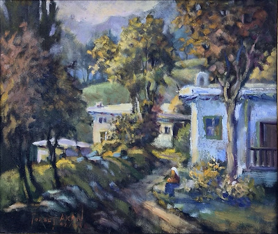 Turgut Akan imzalı tablo — Yağlı Boya, 40×45 cm, 11.000 TL müzayede satışı
