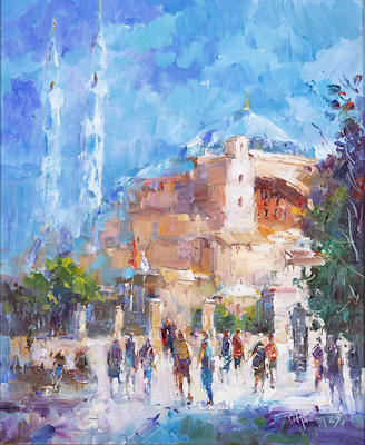 Ersan Ataşer imzalı tablo — Yağlı Boya, 50×40 cm, 5.500 TL müzayede satışı