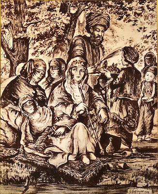 Şükrü Çağlayan imzalı tablo — 110×90 cm, 15.000 TL müzayede satışı