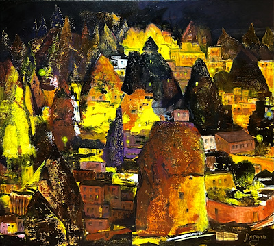 Cornelia Morgan imzalı tablo — Yağlı Boya, 120×140 cm, 17.500 TL müzayede satışı