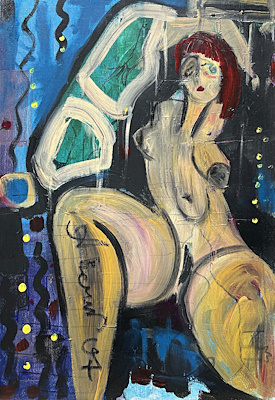 Ayşe Bener imzalı tablo — Yağlı Boya, 50×35 cm, 5.000 TL müzayede satışı
