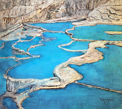 Cornelia Morgan imzalı tablo — Yağlı Boya, 120×140 cm, 17.500 TL müzayede satışı