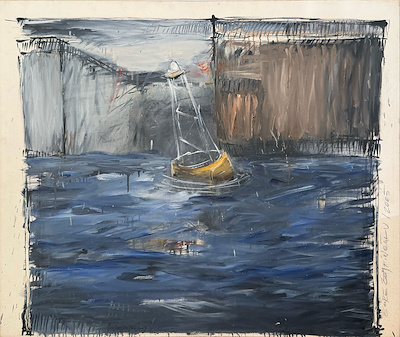 Emre Zeytinoğlu imzalı tablo — Akrilik Boya, 100×120 cm, 24.500 TL müzayede satışı