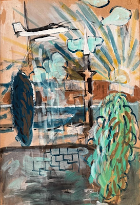 Antonio Cosentino imzalı tablo — Akrilik Boya, 95×70 cm, 45.000 TL müzayede satışı