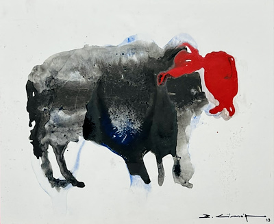 Barış Cihanoğlu imzalı tablo — 27×33 cm, 4.000 TL müzayede satışı