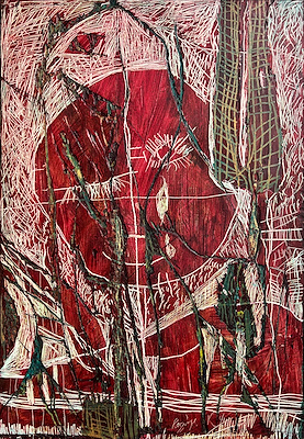 Raziye Kubat imzalı tablo — Yağlı Boya, 52×35 cm, 3.000 TL müzayede satışı