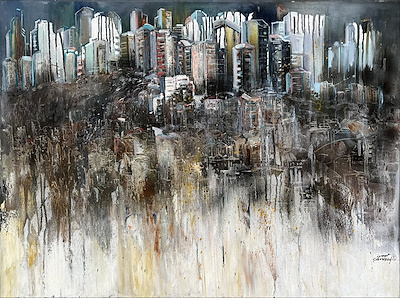 İsmet Çavuşoğlu imzalı tablo — Yağlı Boya, 60×80 cm, 11.000 TL müzayede satışı