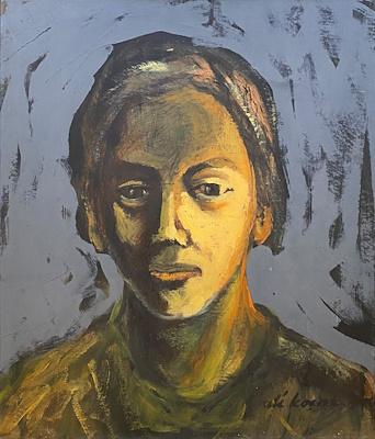 Ali Koçak imzalı tablo — Yağlı Boya, 41×35 cm, 10.000 TL müzayede satışı