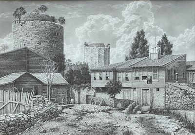 Neslihan Can imzalı tablo — 22.5×33 cm, 15.000 TL müzayede satışı