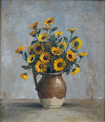 H İnciyan imzalı tablo — Yağlı Boya, 40×35 cm, 6.500 TL müzayede satışı