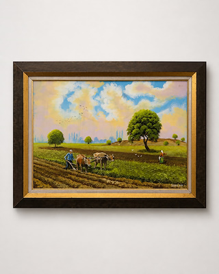Hüseyin Sartaş imzalı tablo — Yağlı Boya, 50×70 cm, 120.000 TL müzayede satışı